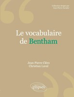 Vocabulaire De Bentham (Le) Jean-Pierre CléRo (U. A.) Taschenbuch FranzöSisch