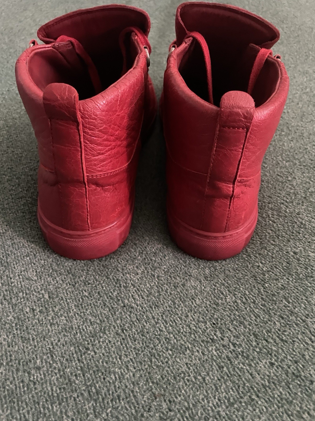 Balenciaga Arena High Top Sneakers – Red – Size EU/UK 44 US 10.5 No box thumbnail 5