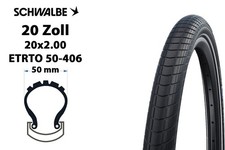 20 Zoll SCHWALBE Big Apple 20x2.0 Performance...