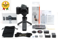  TOP MINT IN BOX SONY ZV-E10 Mirrorless Camera 16-50mm OSS Vlog Kit From Japan