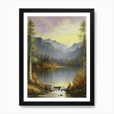 Appalachen, Appalachen gerahmtes Wandbild Poster Leinwanddruck Bild