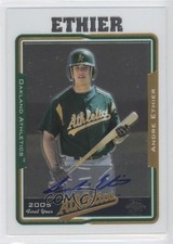 2005 Topps Chrome Andre Ethier #221 Auto 0v1
