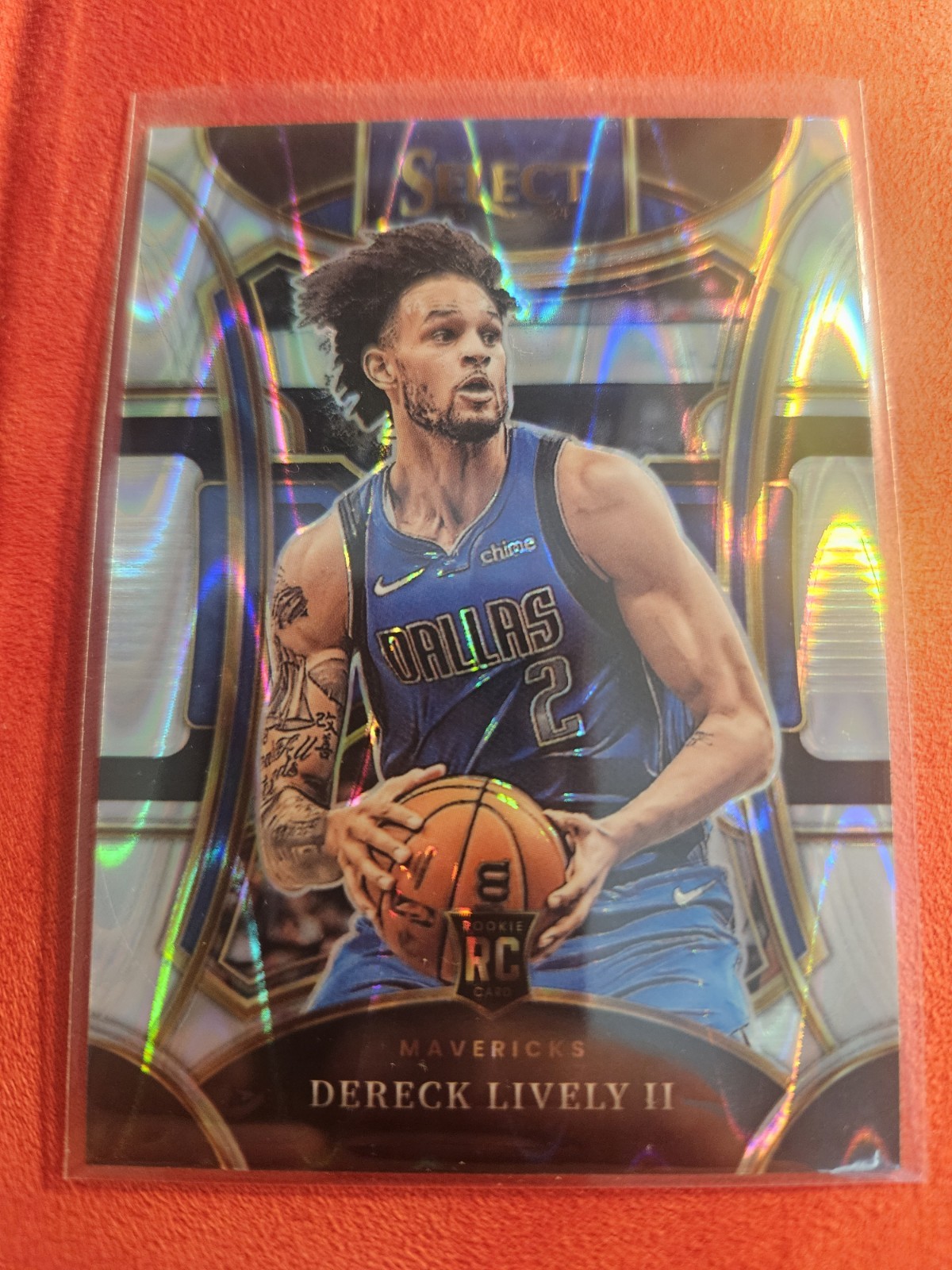 2023-24 Panini Select #313 Dereck Lively II Tectonic Prizms