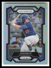 2024 Panini Prizm Prizms Silver #41 Jake Gelof