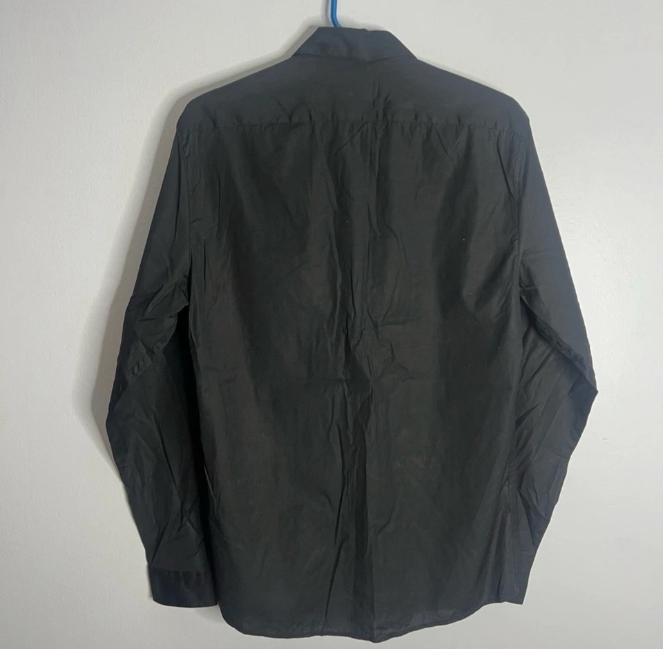 Versace x H&M Button Down Shirt MensMedium Black - image 3 of 4