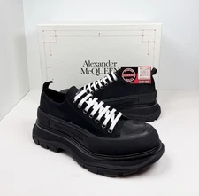 Size 44EU/11US - Alexander McQueen Men Tread Slick Sneakers🖤 NEW/RETAIL $650!