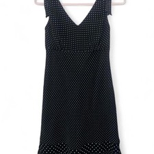 Loft Women's Black and Navy Dress
