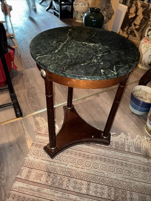 Solid Green Marble Table