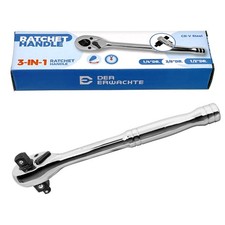 Der Erwachte 3-in-1 Ratchet Handle 14 38 12 3in1 Ratchet Silver