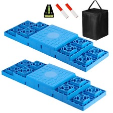 RV Leveling Blocks - 12 Pack Heavy Duty Camper Leveling Blocks with Handbag a...