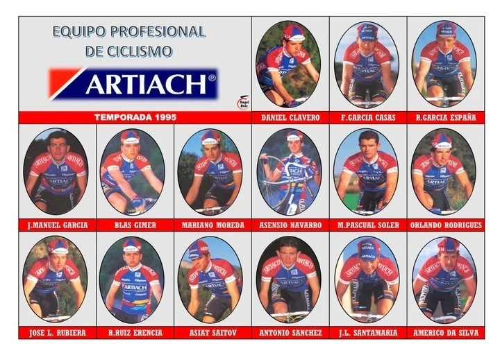 RARE VTG 1995 ARTIACH Chiquilin Team Santini Thermal Winter Cycling Jacket — XL - Image 3 of 4