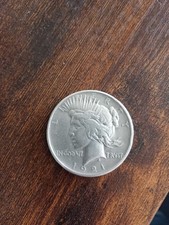 Rare 1921 Peace Dollar.