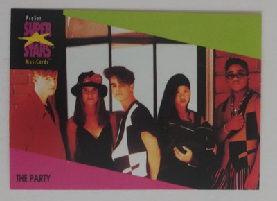 1991 Pro Set Super Stars MusiCards The Party #90