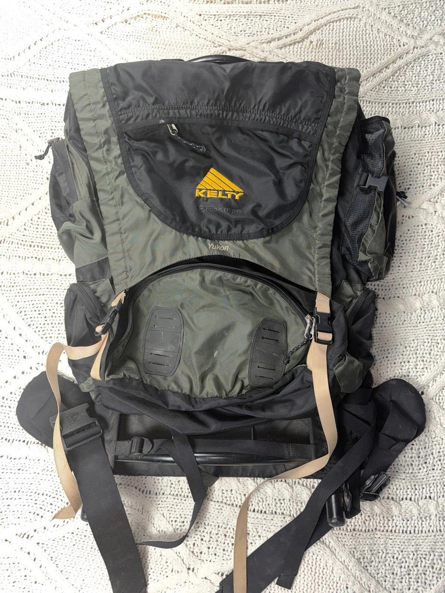Kelty Yukon Frame Backpack Size 2 Green/Black Hiking Camping