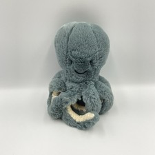 Jellycat - Baby Storm Octopus - RETIRED - Tiny Dark Blue Soft Toy plush toy cute