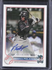 2022 Topps Pro Debut #PD-190 Federico Polanco Autographs