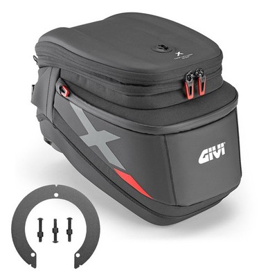 Givi Tankrucksack 18L XL05B + Flansch BF25 Für HONDA CRF 1100L Africa Twin 2020