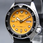 [EXC+5] Vintage SEIKO Diver 150m 6458-600A 37mm Orange Day/Date QZ Men's Watch
