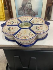 Temp-tations Old World Confetti 2 pc Serving Set PPP-SQ-811868 & PPP-SQ-798465