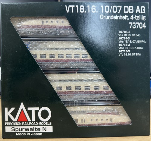 Kato 73704+73705 - Dieseltriebzug VT 18.16 (BR 175), DB, Epoche V - NEU+OVP | Zustand: Neu