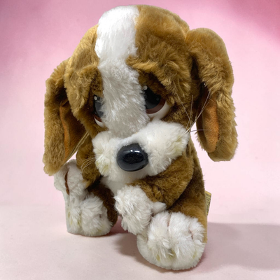 Sad Sam いぬわんたん ぬいぐるみ Vintage 1981 Sad Sam Puppy Plush Applause 8” Dog Big Eyes Wallace