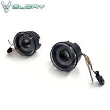 Fits 04-10 Jeep Grand Cherokee Front Bumper Fog Lights Assembly Black 2pcs Set