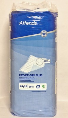 ATTENDS Cover-Dri Plus 60x90cm 50 Stück PZN01882930 Neutrale Verpackung
