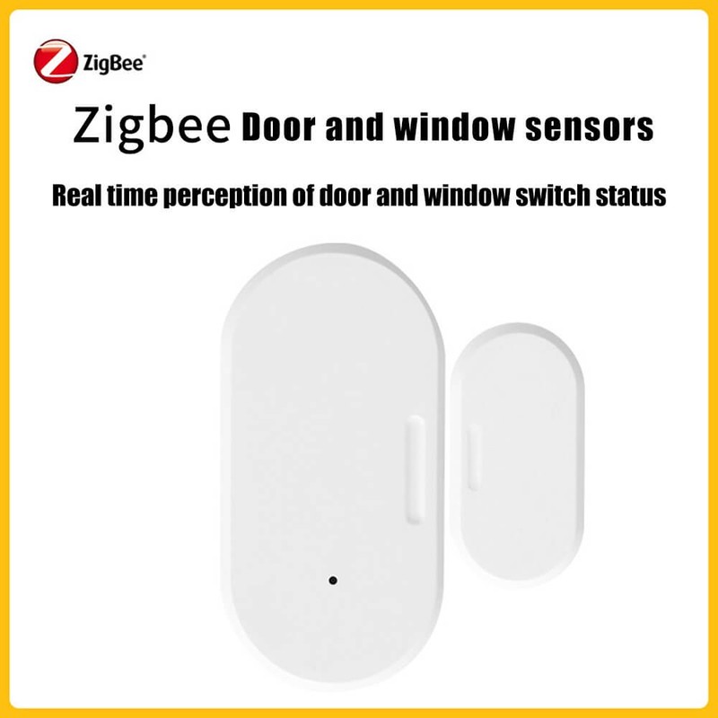 3x Zigbee Smart Contact Door Window Sensor for Home Automation App Notifications