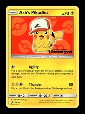 ASH'S PIKACHU - SM109 SUN & MOON PROMO POKEMON on eBay