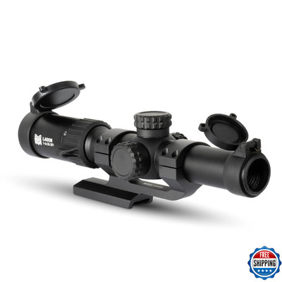 Monstrum Ladon 1-6x SFP LPVO Rifle Scope | Black | BDC-A3 Reticle