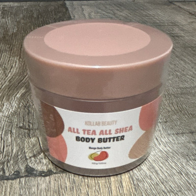 KOLAB BEAUTY All Tea All Shea Mango Body Butter Shea Butter Moisturizing 4 oz