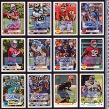 x14 2012-13 Topps Autograph & Relic Lot w/ Rookie & Star Auto Parallel Cards