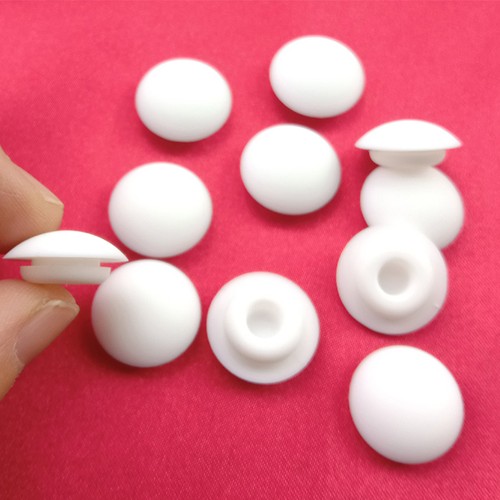 9.5mm Arc Silicone Rubber Snap-on Hole Plugs Blanking End Caps Seal Bung - Picture 7 of 8