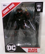 2023 McFarlane DC Direct Page Punchers Aquman Comic Black Manta 7  Figure New