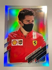 2021 Topps Chrome Formula 1 F1 Scuderia Ferrari Charles LeClerc Refractor #33