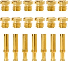 19 Pieces Jet Assortment Kit Carburetor Replacement Parts for S&S Cycle... 