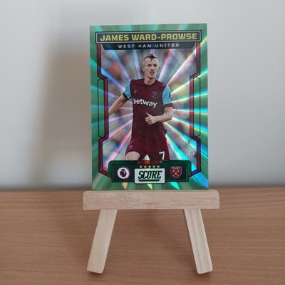 Panini Score 2023/24 James Ward Prowse 2/5 Green Laser Parallel West Ham Rare!!