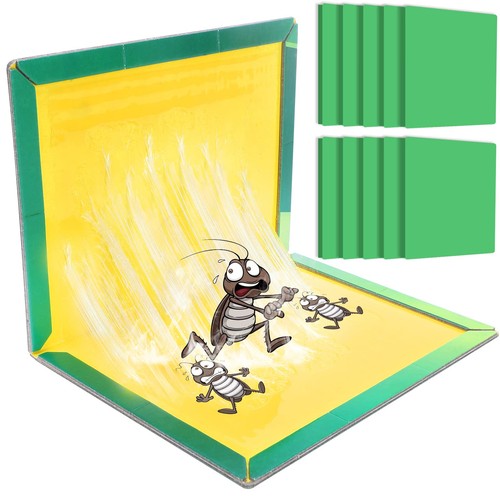 Sticky Traps Pest Sticky Traps Board - 10 Pack Extra Strong Multi-Use Sticky 