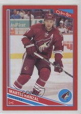 2013-14 O-Pee-Chee Wrapper Redemption Red Border Martin Hanzal #97 13h2
