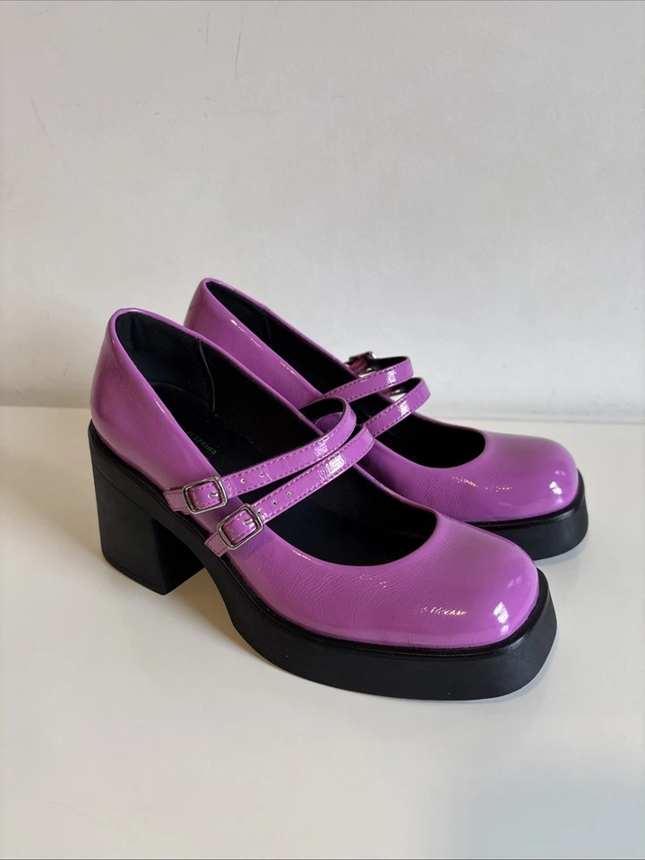 👠 Call It Spring Vegan Monroe Mary Jane Pumps US 7 / EUR 37.5 – Great Condition - Image 2 of 4