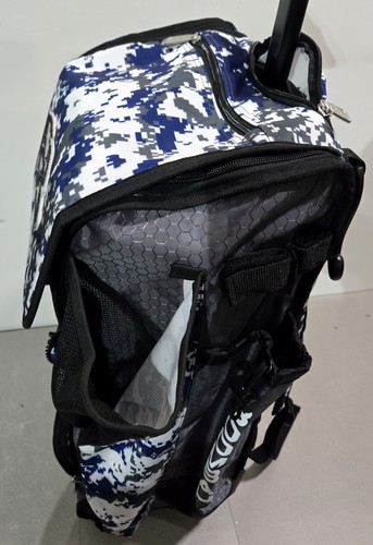 Boombah Rolling Catchers Hybrid Superpack Camo Blue Gray *missing Front Flap* - Picture 4 of 7