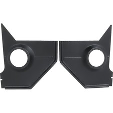 Ford Mustang 1967-68; cupé/fastback; paneles de retroceso; negro; con altavoces; para