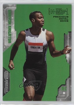 2024 Skybox Metal Universe Champions PMG Green 5/10 Erriyon Knighton #12 4z8