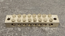 7 x 8 Way Metal Earth Terminal Connection Block