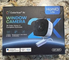 Homio Life Color View Ai Window Camera 2K Color Vision W93MP