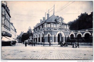 77 FONTAINEBLEAU --- la poste --