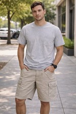 Vintage 90s Bugle Boy Cargo Shorts