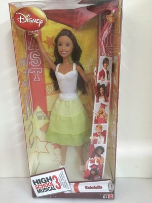 Mattel HIGH SCHOOL MUSICAL 3 Puppe Gabriella MIB, 2008