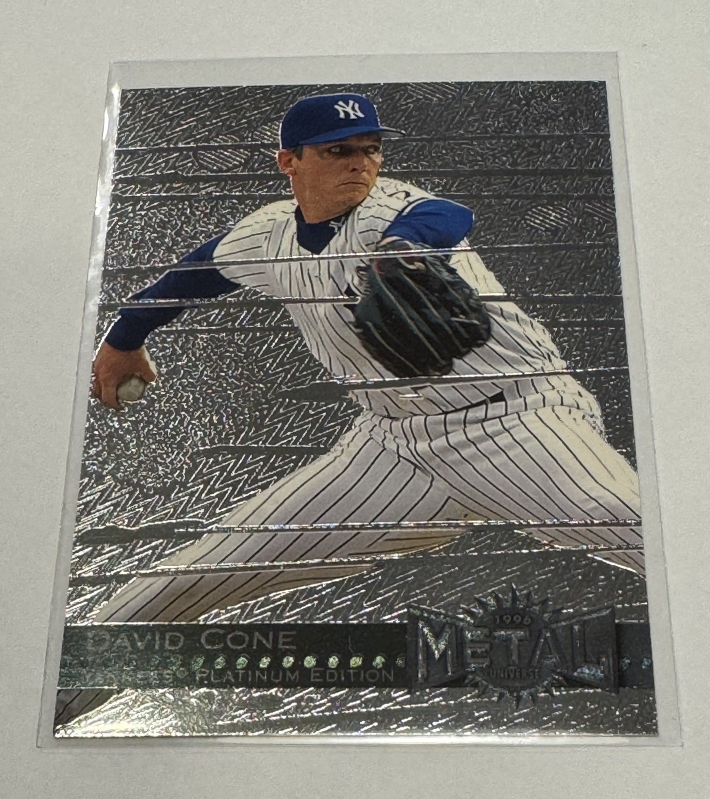 David Cone 1996 Metal Universe Platinum Edition #85 New York Yankees