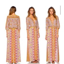 Spell & The Gypsy RARE Boho Blossom Dress Saffron